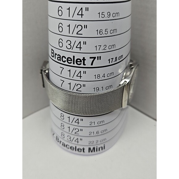 Skagen Asta SKW2049 Womens Watch Quartz Silver Crystals Mesh Band New Battery - Picture 7 of 10